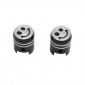 BOUCHON DE VALVE SCOOT/CYCLO REPLAY VS PISTON NOIR (PAIRE) 3700948030691