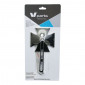 MIRROR - UNIVERSAL VICMA "MALTESE CROSS" -LEFT- M10/125 METALIC CHROME ** 8430525043336