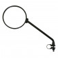 RETROVISEUR UNIVERSEL CYCLO VICMA ROND A COLLIER NOIR DIAM 122mm M8/125 -HOMOLOGUE- 8430525075931