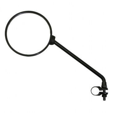 RETROVISEUR UNIVERSEL CYCLO VICMA ROND A COLLIER NOIR DIAM 122mm M8/125 -HOMOLOGUE- 8430525075931