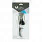 MIRROR - UNIVERSAL VICMA CUSTOM RECTANGLE -LEFT- M10/125 METALIC CHROME ** 8430525030329