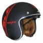 HELMET-OPEN FACE MT LE MANS 2 SV DIVENIRE BLACK/MATT RED S