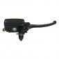 BRAKE MASTER CYLINDER (FRONT) UNIVERSAL THREADED FOR MIRROR -Ø 10mm BLACK - RIGHT -P2R-