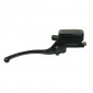 BRAKE MASTER CYLINDER (FRONT) UNIVERSAL THREADED FOR MIRROR -Ø 10mm BLACK - RIGHT -P2R-
