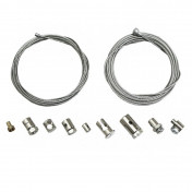 CABLE - UNIVERSAL FOR THROTTLE OR CLUTCH 2M WITH CABLE FASTENER (KIT) -P2R- 3700948107065
