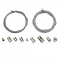 CABLE - UNIVERSAL FOR THROTTLE OR CLUTCH 2M WITH CABLE FASTENER (KIT) -P2R- 3700948107065