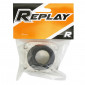 PIPE ADMISSION 50 A BOITE REPLAY OVERSIZE SOUPLE SUPPORT ALU POUR DERBI 50 SENDA/MINARELLI 50 AM6 (DIAM ENMANCHEMENT 33mm)