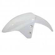 FRONT MUDGUARD FOR SCOOT KYMCO 50 AGILITY RS, 125 AGILITY RS GLOSS WHITE (O.R. 61100-LGB5-E10) 3700948107294