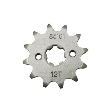 GEARBOX OUTPUT SPROCKET FOR 50cc MOTORBIKE DERBI 50 SENDA EURO 2 12 TEETH -SELECTION P2R- 3700948154304