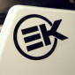 STICKER - PRE-CUT - ARTEK BLACK (SHEET: 280mm x 60mm with 1 ARTEK+1 EK) 3700948107614
