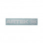 STICKER - PRE-CUT - ARTEK WHITE (SHEET: 280mm x 60mm with 1 ARTEK+1 EK)