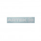STICKER - PRE-CUT - ARTEK WHITE (SHEET: 215mm x 45mm with 1 ARTEK+1 EK) 3700948107652