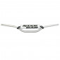 GUIDON MOTO CROSS STAR BAR MX/ENDURO ALU 2014 T6 DIAM 22,2mm L800mm H86mm ARGENT AVEC BARRE DE RENFORT/MOUSSE BLANCHE