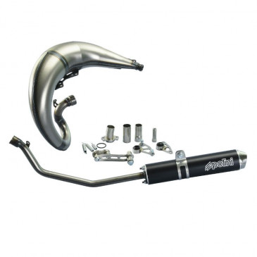 EXHAUST FOR 50cc MOTORBIKE- POLINI FOR RACE ENDURO FOR DERBI 50 DRD, X-RACE, X-TREME R/GILERA 50 RCR, SMT/APRILIA 50 RX, SX -200.0412-