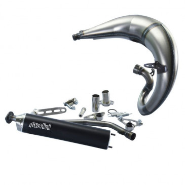 EXHAUST FOR 50cc MOTORBIKE- POLINI FOR RACE ENDURO FOR RIEJU 50 MRT, MRT PRO, MRT REPLICA -200.0413-