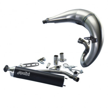 EXHAUST FOR 50cc MOTORBIKE- POLINI FOR RACE ENDURO FOR SHERCO 50 SE-R, SE-RS, SM-R, SM-RS -200.0414-