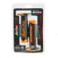 GRIP- DOMINO ORIGINAL- OFF ROAD A260 BLACK/ORANGE (120 mm) (PAIR) - 8033900034334