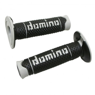GRIP- DOMINO ORIGINAL- OFF ROAD A260 BLACK/GREY (120 mm) (PAIR) - 8033900034082
