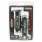 REVETEMENT POIGNEE DOMINO MOTO OFF ROAD A260 NOIR/GRIS CLOSED END 120mm (PAIRE) 8033900034082