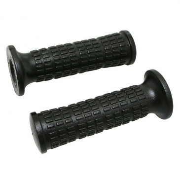 REVETEMENT POIGNEE DOMINO SCOOT ON ROAD 1990 NOIR CLOSED END 122mm (PAIRE) 8033900023000