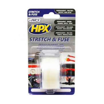 ADHESIVE TAPE FOR HOSE REPAIR HPX SI2503 (PRESSURE RESISTANCE 8 BARS, -65°C to +260°C, OIL AND CHEMICAL COMPOUNDS RESISTANT) 5425014225884