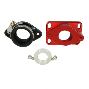 INLET MANIFOLD FOR 50cc MOTORBIKE DERBI/AM6 - MOST RACING CNC Ø 21 to 28 mm