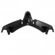 JUNCTION FOR FRONT FAIRING (UNDER HEADLAMP) FOR MAXISCOOTER YAMAHA 530 TMAX 2012>2014 GLOSS BLACK -P2R- 3700948108451