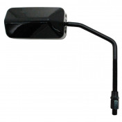 RETROVISEUR SCOOT REPLAY F1 DIAM10 REVERSIBLE NOIR (x1) -TIGE LONGUE- ** 3700948038611