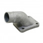 PIPE ADMISSION CYCLO MALOSSI ALU POUR PEUGEOT 103 SPX-RCX DIAM INT 20mm / DIAM EXT 24mm (POUR CARBU PHBG 17-19-21) (02 6488B) 3700948138755
