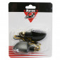 TURN SIGNAL FOR MOTORBIKE- AVOC TOSA 15 LEDS ABS BODY - TRANSPARENT/BLACK (Long 68mm / H 28mm (Wd 42mm) (EEC APPROVED) 3700948109540