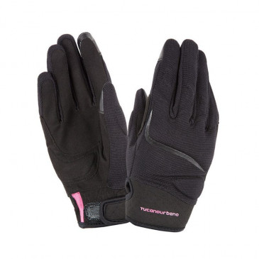 GANTS PRINTEMPS/ETE TUCANO FEMME MIKY LADY NOIR T 7 (S) (HOMOLOGUE EN 13594:2015-CE) (COMPATIBLE ECRAN TACTILE)