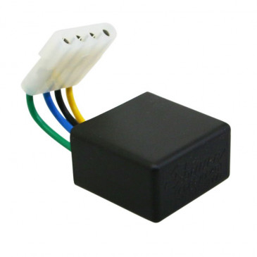 RELAIS TEMPORISATEUR ECLAIRAGE 50 A BOITE ADAPTABLE DERBI 50 SENDA/GILERA 50 SMT, RCR/APRILIA 50 SX, RX (OE 00H05700481) - GUILERA ORIGINE- 3700948185261