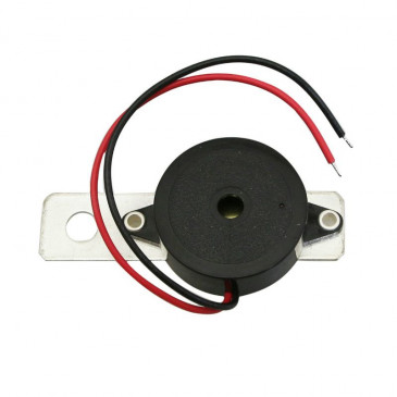 HORN FOR MOPED - UNIVERSAL 12V 85db 10mA BLACK -GUILERA ORIGINAL- 3700948185308