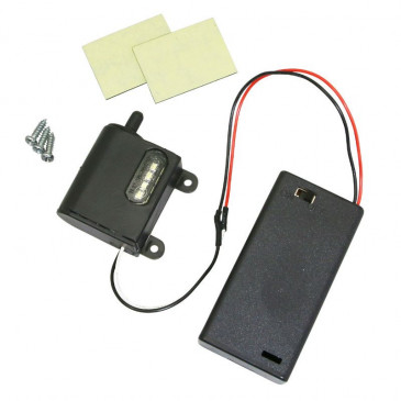 LIGHT FOR HELMET COMPARTMENT - REPLAY (4 CLEAR LEDS SMD ) CEE APPROVED-(L 39mm / H 18mm / W 33mm) 3700948110393