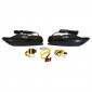 TURN SIGNAL FOR SCOOT PIAGGIO 50 VESPA GTS, 125 GTS FRONT SMOKED- ORANGE LEDS (PAIR) -CE APPROVED- -REPLAY- 3700948110423