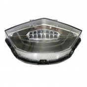 FEU ARRIERE MOTO ADAPTABLE HONDA 1000 CBR RR 2017> TRANSPARENT A LEDS AVEC CLIGNOTANT INTEGRE -HOMOLOGUE- -AVOC- 3700948110454