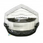 FEU ARRIERE MOTO ADAPTABLE HONDA 1000 CBR RR 2017> TRANSPARENT A LEDS AVEC CLIGNOTANT INTEGRE -HOMOLOGUE- -AVOC- 3700948110454