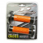 REVETEMENT POIGNEE PROGRIP MOTO OFF ROAD 783 DOUBLE DENSITE BASE NOIR/ORANGE CLOSED END 115mm (CROSS/MX) (PAIRE) 0801766092687