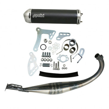 EXHAUST FOR 50CC MOTORBIKE POLINI EVOLUTION FOR BETA 50 RR/DERBI 50 SENDA DRD 2006>/APRILIA 50 RS4, RS 2006> (DERBI)/RIEJU 50 MRT/GILERA 50 SMT 2006>, RCR 2006> -200.0405- 8054705115011
