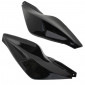 COQUE AR SCOOT REPLAY DESIGN POUR MBK 50 NITRO 1997>2012/YAMAHA 50 AEROX 1997>2012 NOIR (PAIRE) 3700948033258