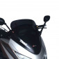 WINDSHIELD FOR MAXISCOOTER YAMAHA 500 TMAX 2008>2011 DARK SMOKED (H 580mm - L 525mm) -FACO-