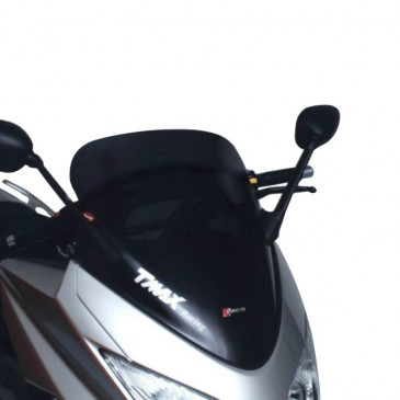 WINDSHIELD FOR MAXISCOOTER YAMAHA 500 TMAX 2008>2011 DARK SMOKED (H 580mm - L 525mm) -FACO- 3700948126745