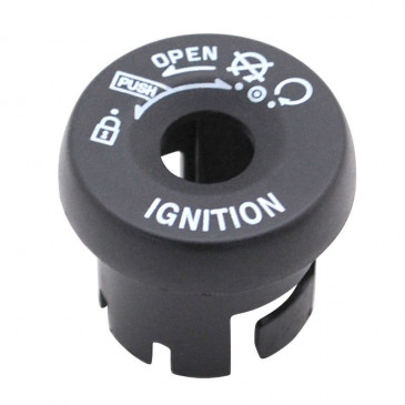 IGNITION LOCK COVER (REPLAY) FOR NITRO/AEROX/BOOSTER/BW'S 2004> -BLACK