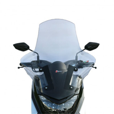 PARE-BRISE/SAUTE VENT MAXISCOOTER POUR YAMAHA 125 N-MAX 2015> TRANSPARENT -FACO-