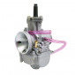 CARBURATEUR POLINI TYPE PWK 24 mm (BOISSEAU PLAT/STARTER A TIRETTE) (201.0166) 8054705051555