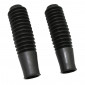 FORK GAITERS FOR MOPED MBK 89/881 (DIAM 23/31mm - L 180mm) (PAIR) -SELECTION P2R- 3701213418305