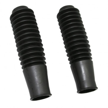 FORK GAITERS FOR MOPED MBK 89/881 (DIAM 23/31mm - L 180mm) (PAIR) -SELECTION P2R- 3701213418305