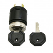 CONTACTEUR A CLE UNIVERSEL 2 POSITIONS - 3 CONNECTEURS (PEUGEOT 103/MBK 51) -SELECTION P2R- 3701213417377