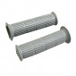 GRIP FOR MOPED GREY (Ø 22/24mm) (PAIR) -SELECTION P2R-
