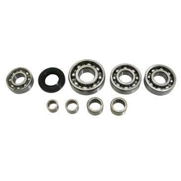 BEARING FOR GEARBOX (ZKL) + NEEDLE ROLLER AND CAGE ASSEMBLIES (INA) FOR 50cc MOTORBIKE MINARELLI 50 AM6/BETA 50 RR/RIEJU 50 MRT/SHERCO 50 SE-R/MBK 50 X-POWER/YAMAHA 50 TZR/PEUGEOT 50 XPS
